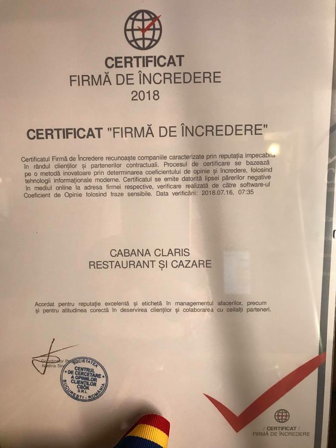 Cabana Claris Văliug Eksteriør bilde